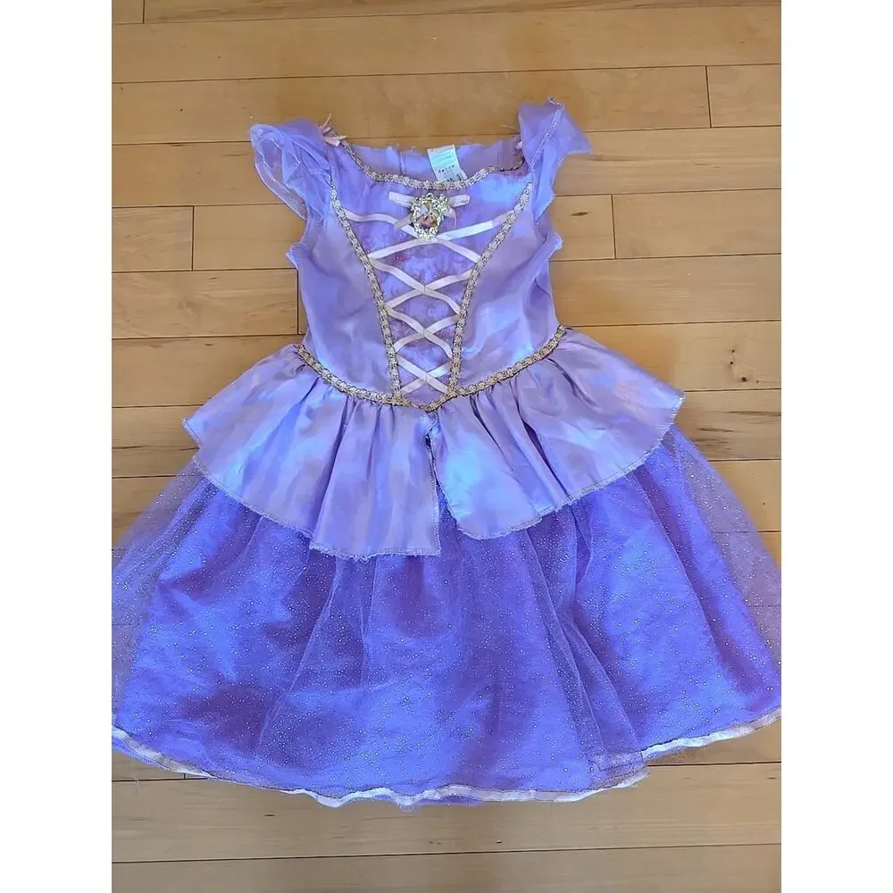 Halloween Disney Princess Rapunzel Childs Costume Medium 7/8 Tangled